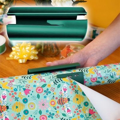 Schiebe-Geschenkpapierschneider | PAPERNINJA