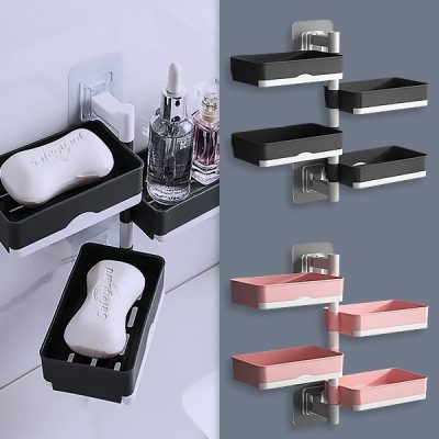 Drehbarer 4-stufiger Badezimmer-Organizer für die Wand | TRIORACK