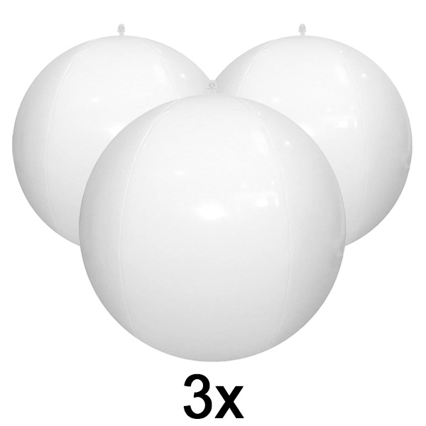 3x Aufblasbare schwimmende Poolbeleuchtung | POOLGLO