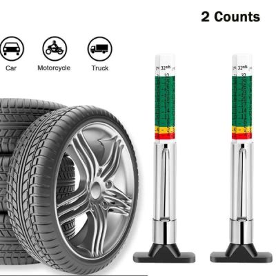 Profiltiefenmesser für Reifen (2 Stück) | TIREMETER